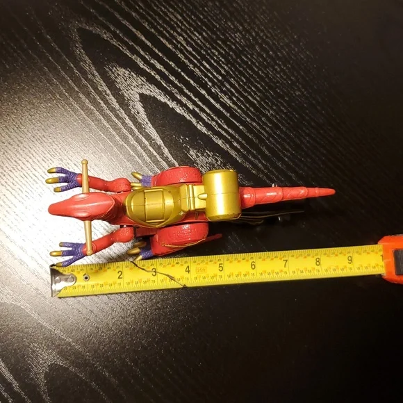 POWER RANGERS Dino Thunder Red Raptor Rolling Vehicle - Picture 3 of 7